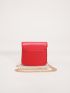 Mini Minimalist Snap Button Square Bag