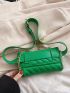 Quilted Twist Lock Belt Bag