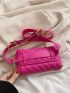 Quilted Twist Lock Belt Bag