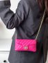 Quilted Twist Lock Belt Bag