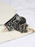 Floral Embroidery Bag Strap