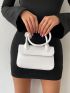 Minimalist Flap Square Bag