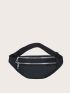 Minimalist Zip Front Fanny Pack