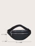 Minimalist Zip Front Fanny Pack