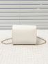 Mini Twist Lock Flap Chain Square Bag