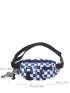 Checkered Pattern Release Buckle Decor Fanny Pack Without Bag Charm