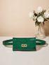 Mini Crocodile Embossed Belt Bag