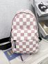 Mini Checkered Pattern Sling Bag