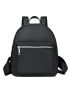 Minimalist Zipper Front Backpack