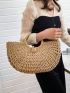 Straw Tote Bag