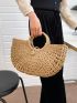 Straw Tote Bag