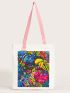 X Joanna Szumska Plants Print Tote Bag