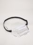 Clear Zipper Front Fanny Pack