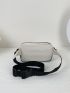 Mini Letter Graphic Colorblock Waist Bag