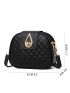 Twist Lock Quilted Dome Bag