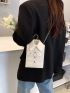 Shirt Design Hanger Hook Decor Crossbody Bag