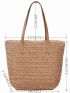 Minimalist Large Capacity Straw Bag