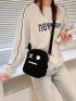 Mini Cartoon Graphic Square Bag