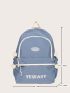 Letter Graphic Classic Backpack