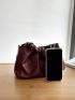 Minimalist Ruched Bag