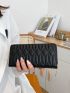 Quilted Long Wallet