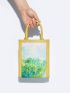 X Van Gogh INSPIRED MINI OIL PAINTING PRINT SQUARE BAG