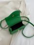 Mini Flap Top Handle Square Bag