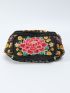 Floral Embroidery Fanny Pack