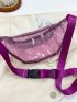 Clear Mesh Waist Bag