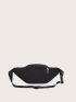 Minimalist Zipper Front Waist Bag