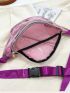 Clear Mesh Waist Bag