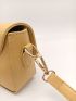 Mini Minimalist Flap Baguette Bag