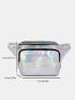 Mini Holographic Metal Decor Fanny Pack