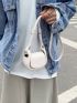 Mini Minimalist Flap Saddle Bag