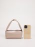 Mini Minimalist Top Handle Square Bag