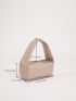 Mini Minimalist Top Handle Square Bag