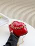 Lip Shape Chain Novelty Bag