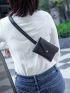 Mini Minimalist Flap Belt Bag