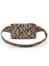 Snakeskin Print Belt Bag