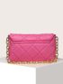 Quilted Studded Decor Square Bag