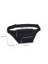 Release Buckle Decor Fanny Pack