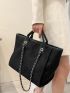 Large Capacity Top Handle Bag