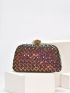 Mini Sequin Decor Box Bag