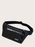 Letter Graphic Fanny Pack