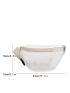 Clear Contrast Binding Fanny Pack