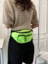 Pocket Front Design Waist Bag