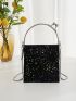 Mini Glitter Chain Square Bag