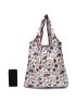 Fruit & Leaf Print Shopper Bag