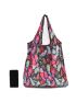 Feather Print Shopper Bag