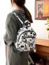 Butterfly Print Classic Backpack